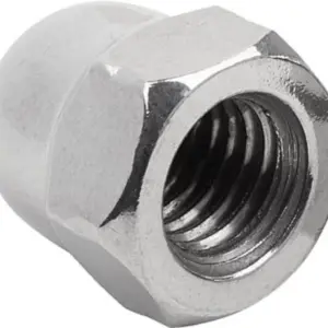 Nuts Dome Din 1587 Nickel M4 – M12 and M16 (Packs of 100)
