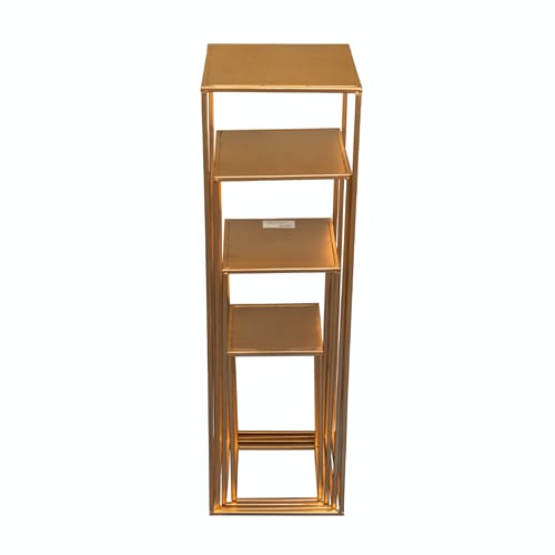 Plinth Sets - Gold Metal 4pc - Image 2