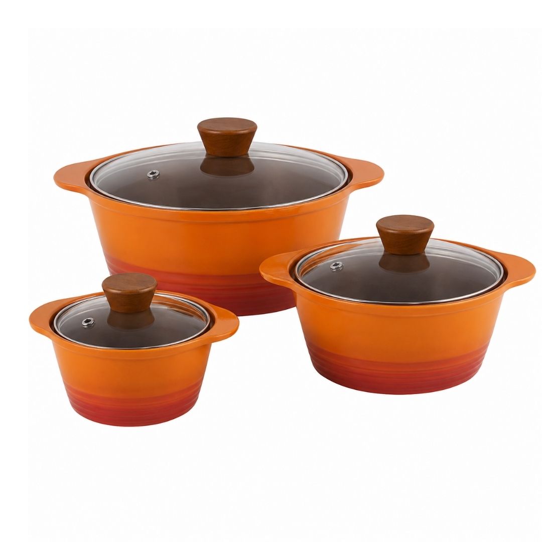 Gradient Casserole Pot Set - 3Pc - Image 5