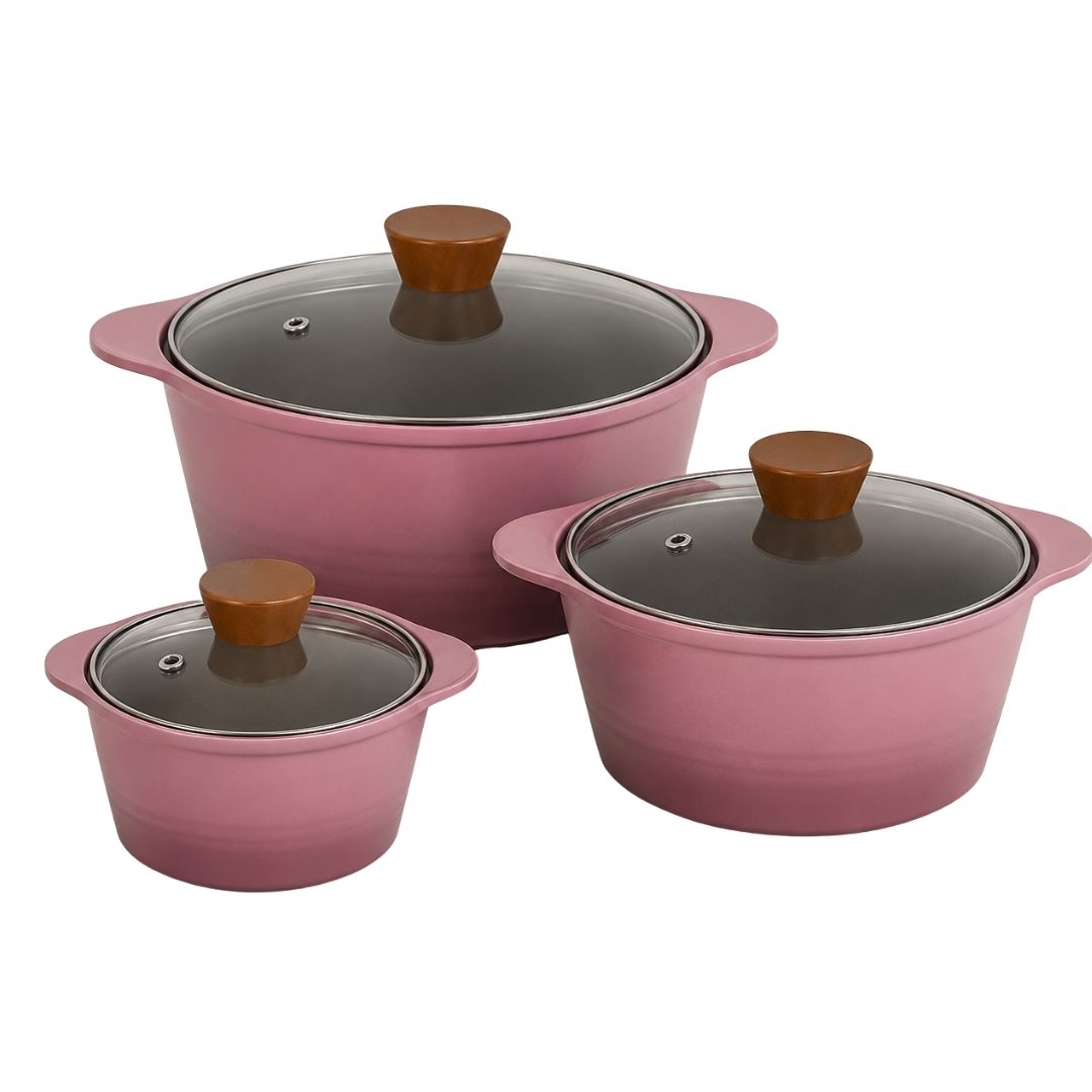 Gradient Casserole Pot Set - 3Pc - Image 4