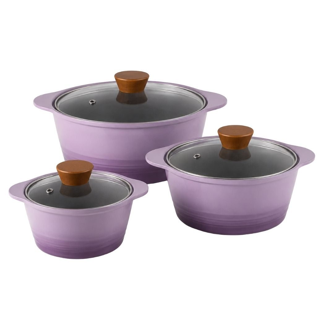 Gradient Casserole Pot Set - 3Pc - Image 6
