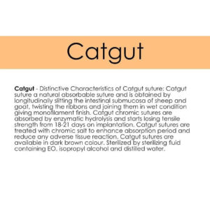 Catgut Sutures – Absorbable Natural
