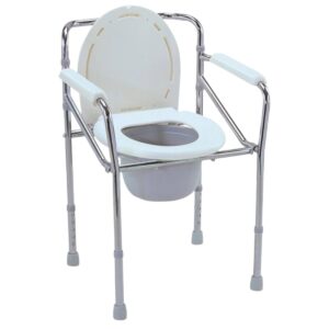 Height Adjustable Commode Chair - FS 894