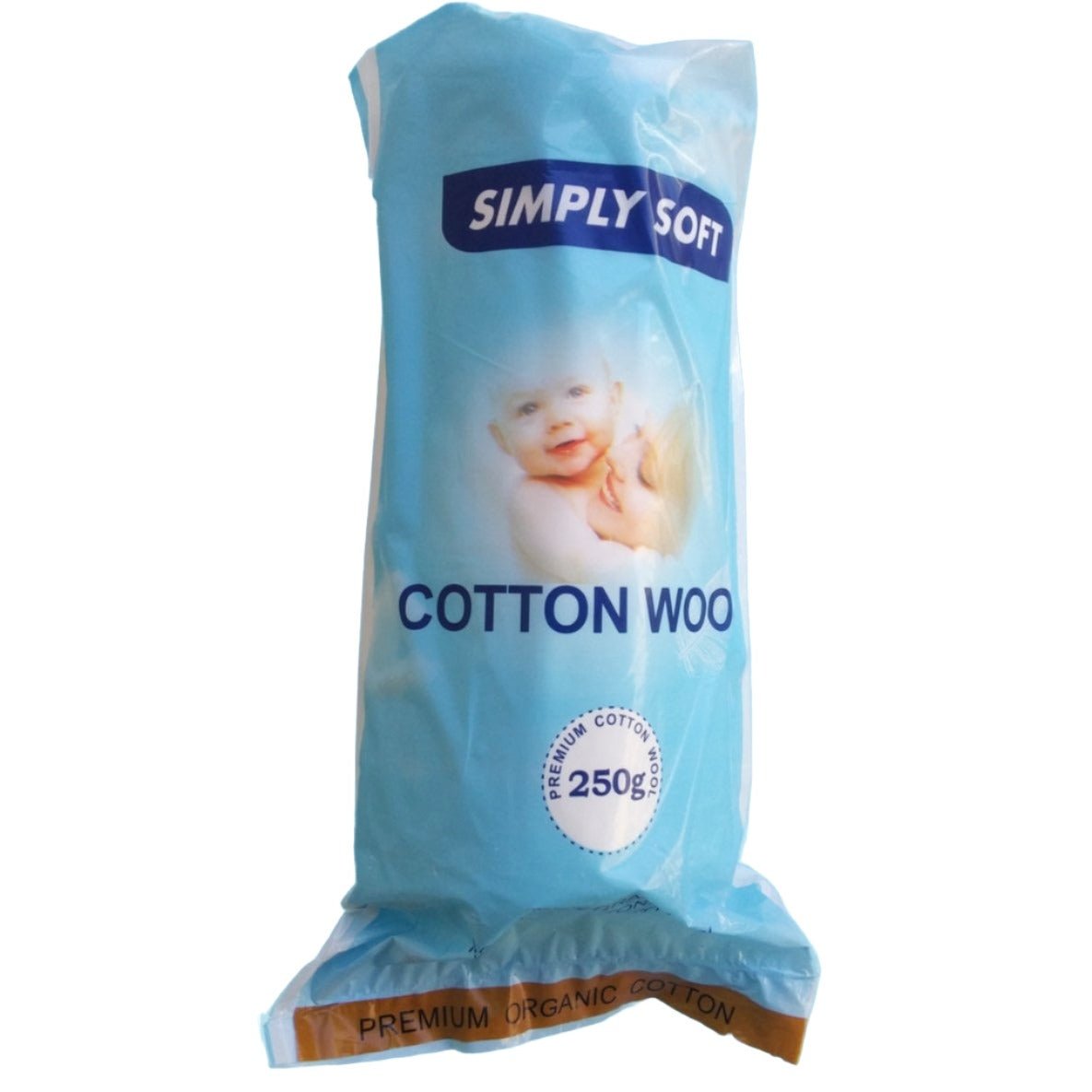 Simply Soft Cotton Wool Roll - 500g, 100% Pure Cotton - Image 2