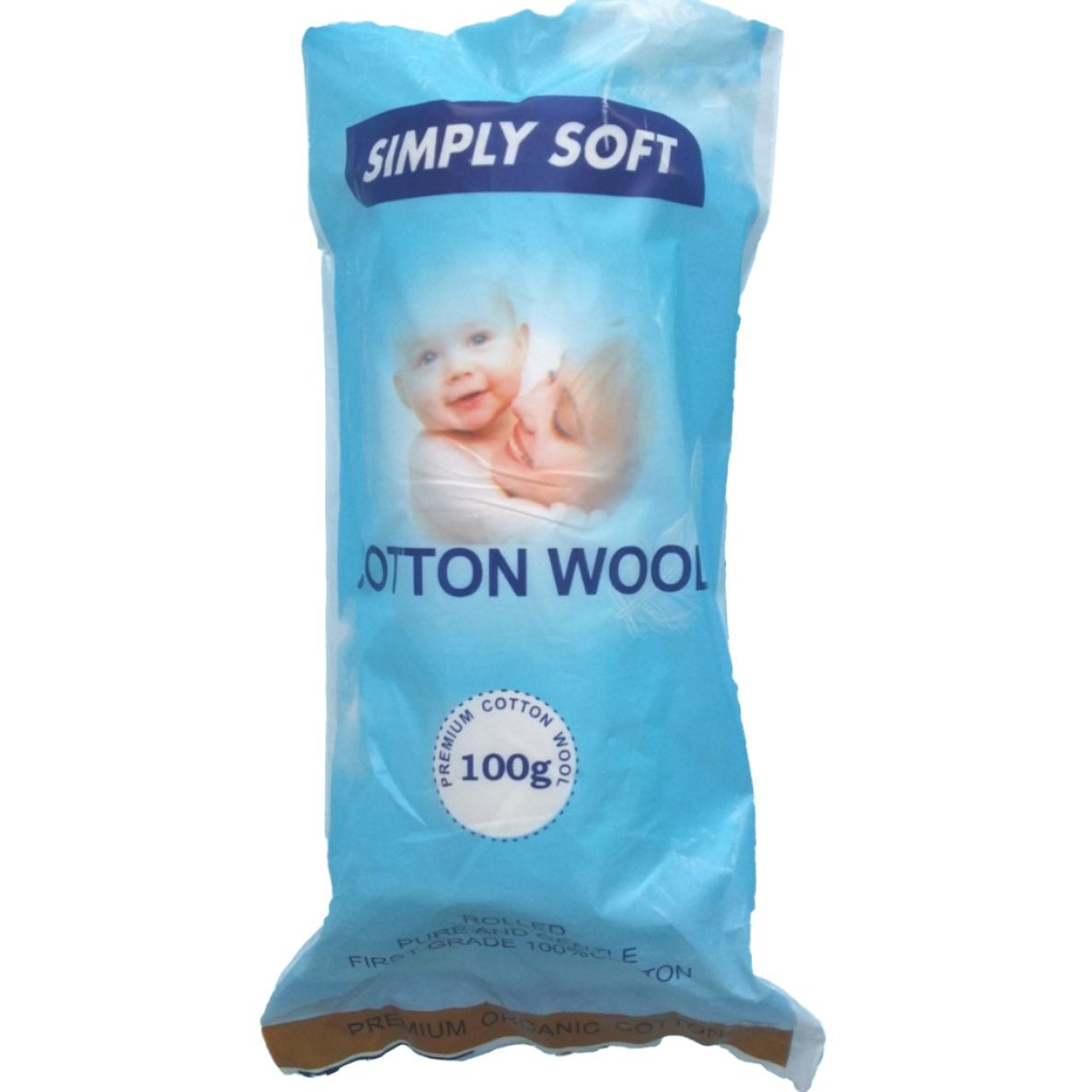 Simply Soft Cotton Wool Roll - 500g, 100% Pure Cotton - Image 3