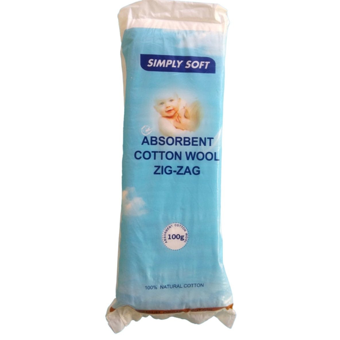 Simply Soft Organic Cotton Wool Zig-Zag