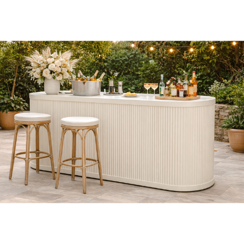 Luxury Fluted Bar Counter – 2.2m - Image 2