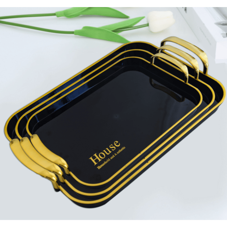 Serving Tray - Elegant - 3PC - Image 2