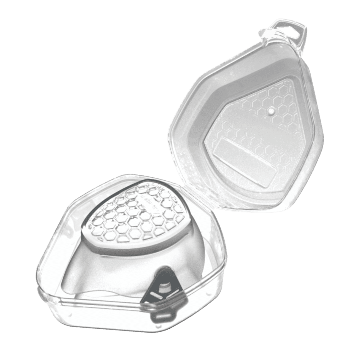 F16 HORNET RESUSABLE MASK (M) and (L) sterilization container,10x filters (clear mask/grey accessories) - Image 5