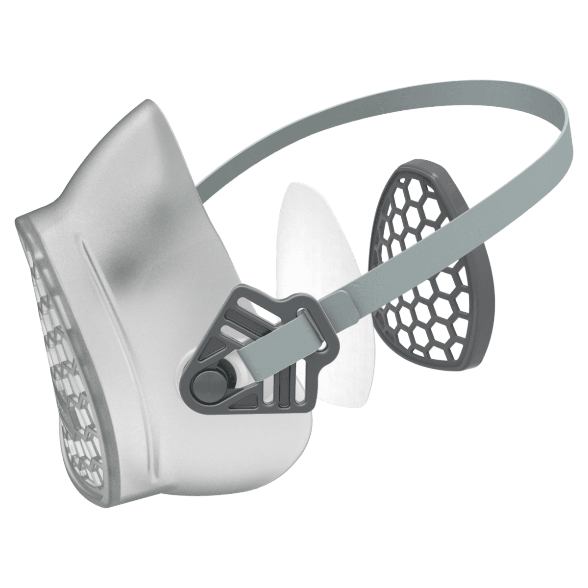 F16 HORNET RESUSABLE MASK (M) and (L) sterilization container,10x filters (clear mask/grey accessories) - Image 7