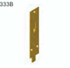 Components and Accessories   FLUSH BOLT FLAT SHOOT 150mm BL