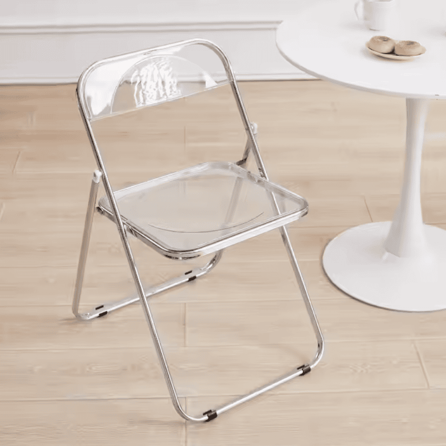 Norma Transparent Folding Chair - Image 3