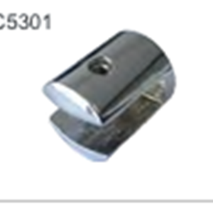 Shelf clamp Chrome plated aluminum shelf clamps WALL MOUNT 20mm CP