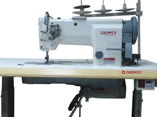 Demo - Gemsy 2000-S1M - Industrial Double Needle Lockstitch