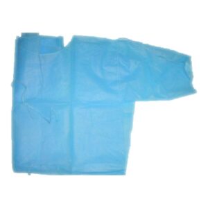 Gowns PPE Short Sleeve Blue 40g/m2 (MOQ: 50)