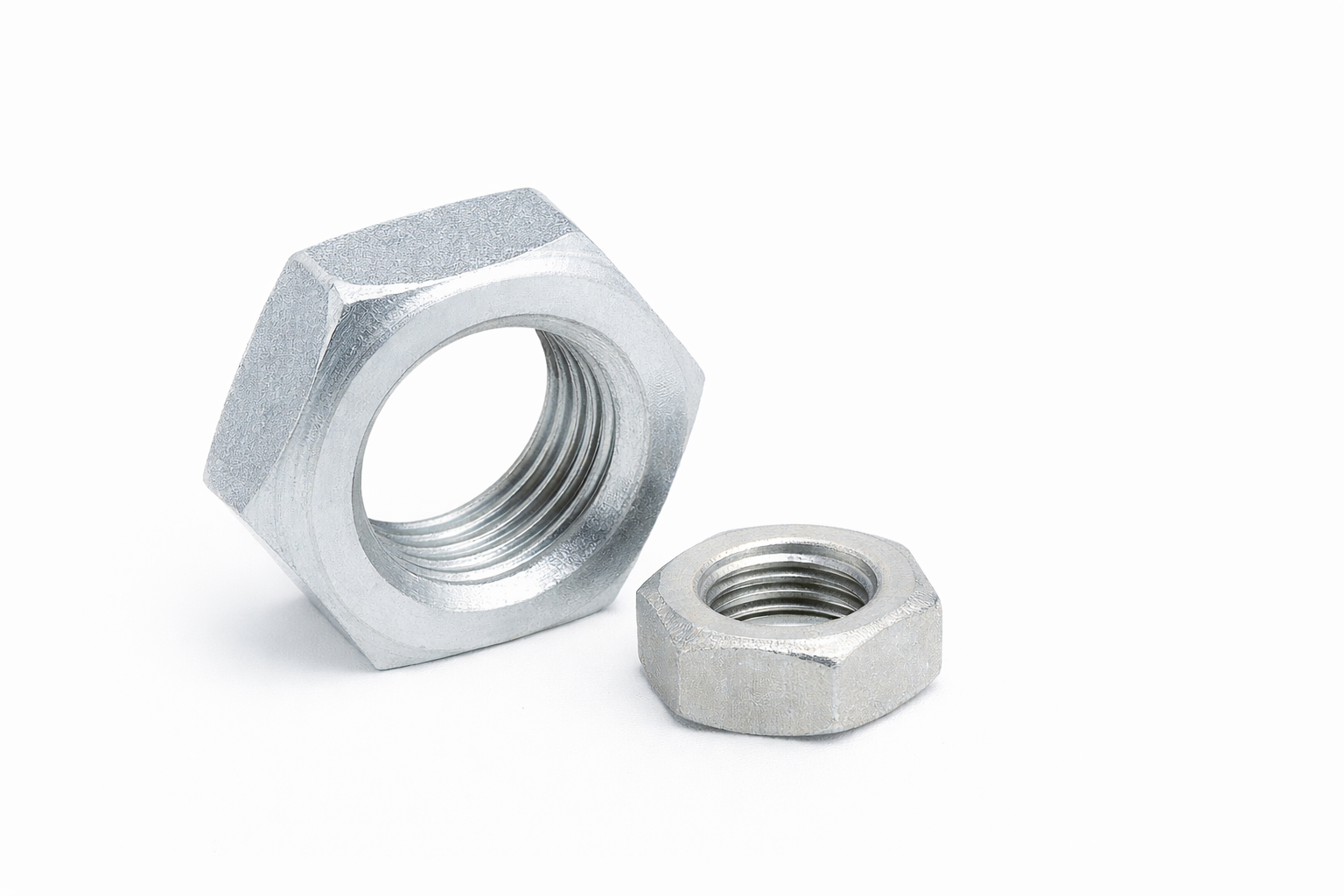 Nuts Hex Din 439 1/2 Zinc M5 – M12 (Packs of 100)