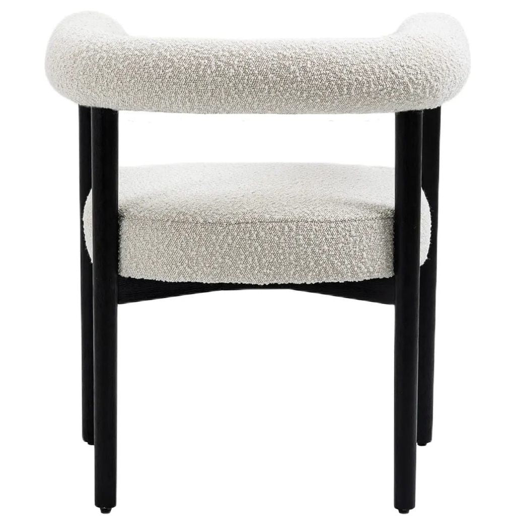 Horseshoe Boucle chair - Image 3