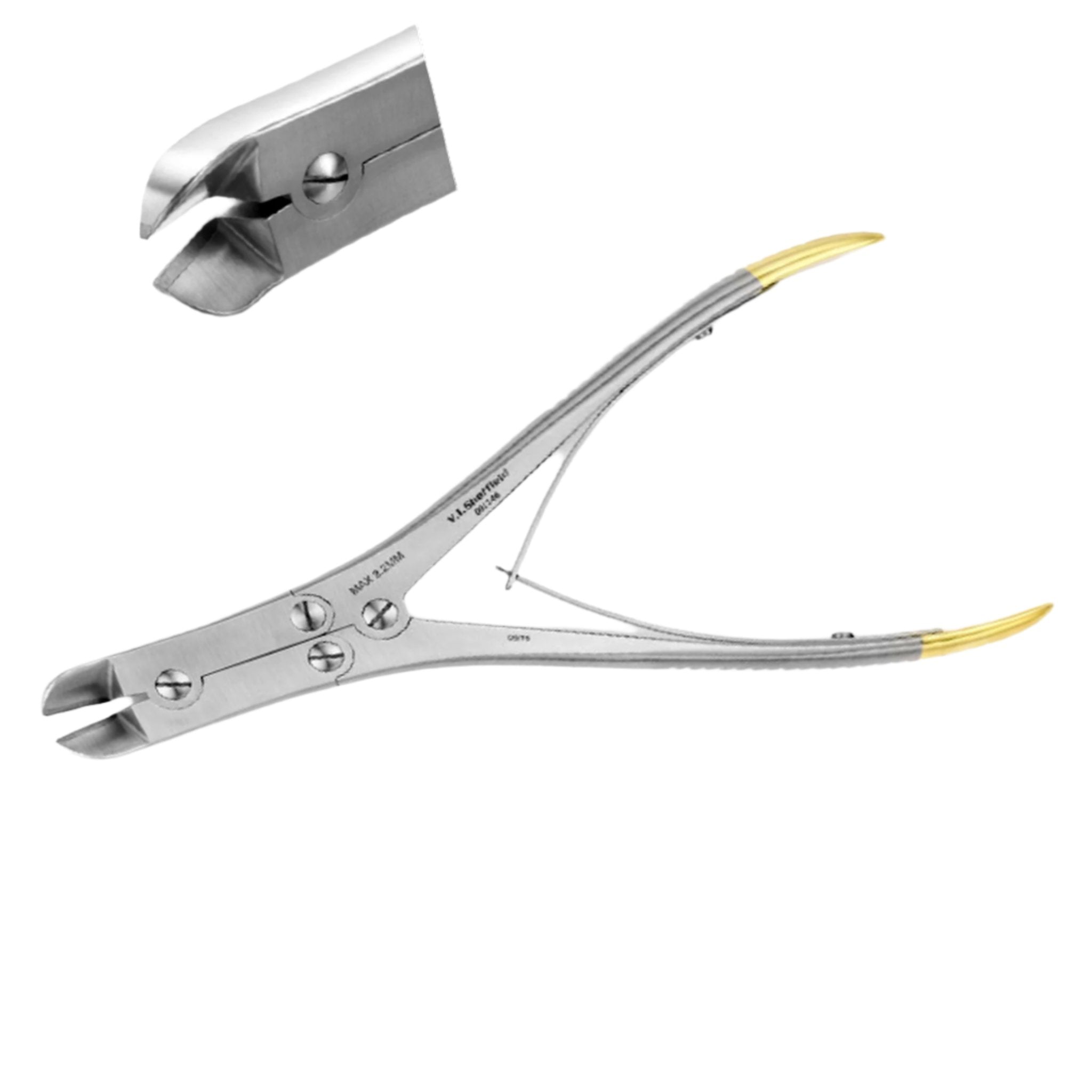 Implant Cutter 2.2mm Capacity with Oblique Jaws ??ç?? Surgical Finish