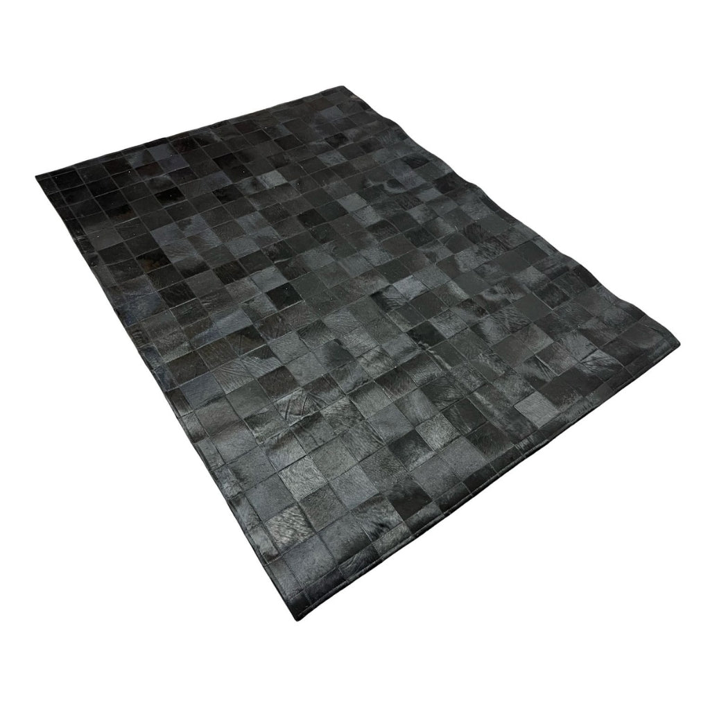 Rugs - Hide Leather Patchwork Carpet - Image 9