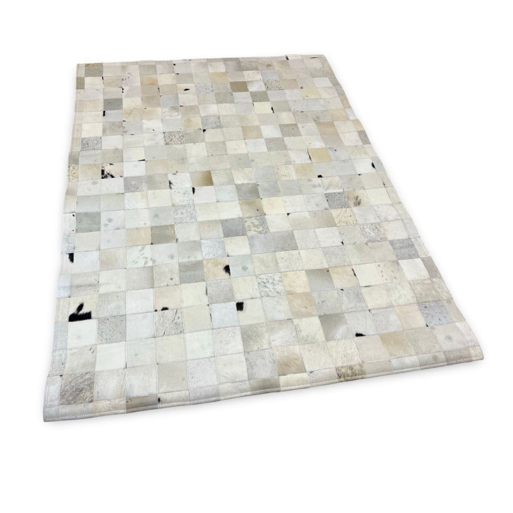 Rugs - Hide Leather Patchwork Carpet - Image 8