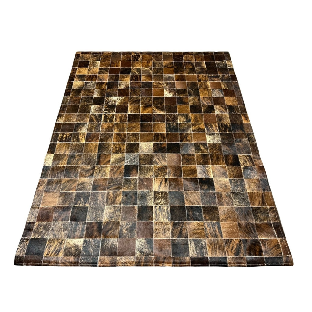 Rugs - Hide Leather Patchwork Carpet - Image 7
