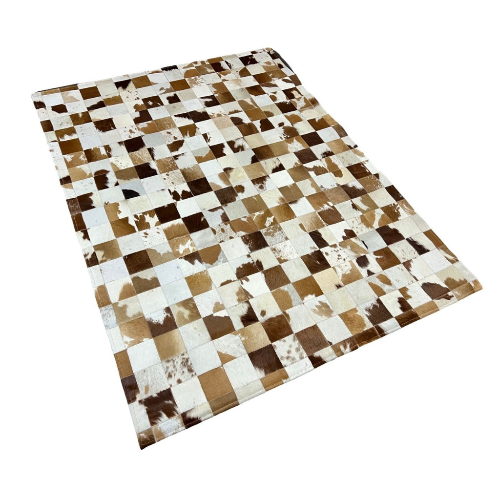 Rugs - Hide Leather Patchwork Carpet - Image 2