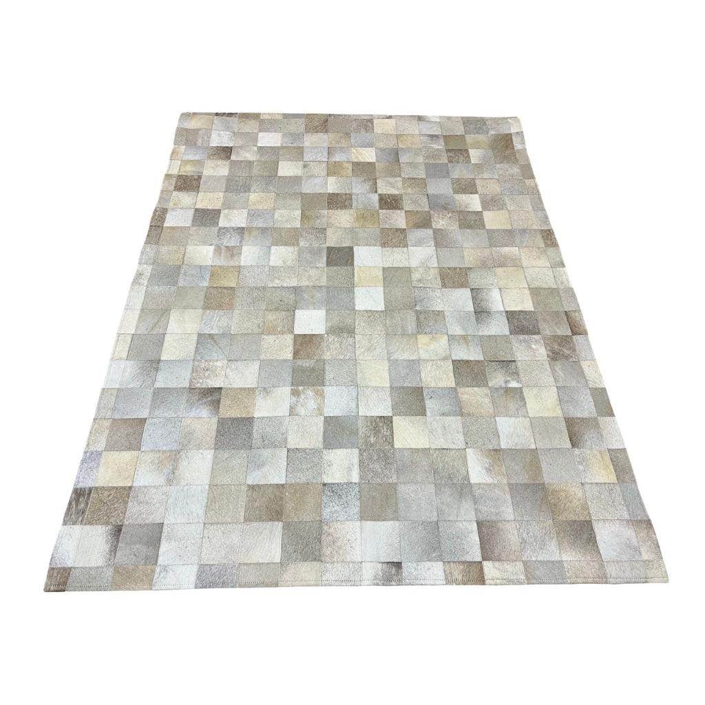Rugs - Hide Leather Patchwork Carpet - Image 5