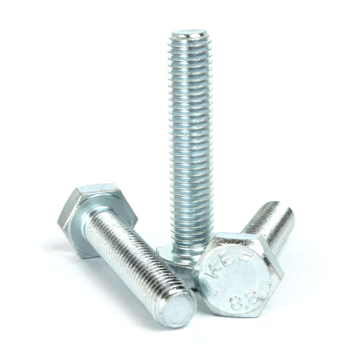 Setscrews & Bolts Mild Steel Zinc 6 x 10 – 24 x 100 (Packs of 100) - Image 2