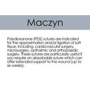 Maczyn PDS Sutures – Polydioxanone Absorbable by Code