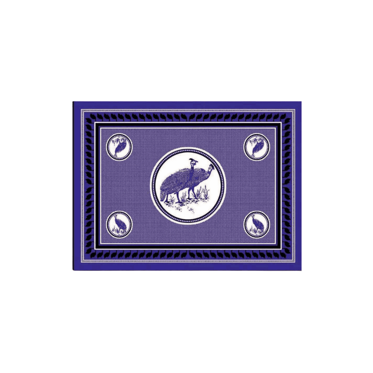 Fabric - Animal Khanga / Guinua Fowl - Image 4