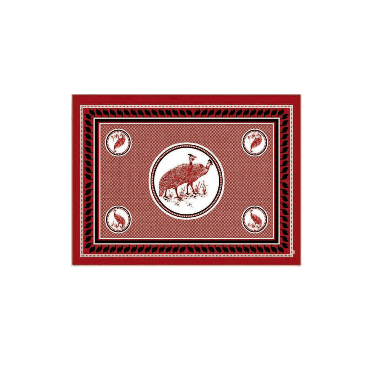 Fabric - Animal Khanga / Guinua Fowl - Image 5