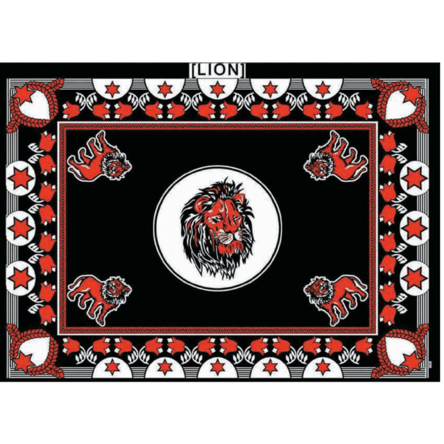 Fabric - Animal Khanga / Lion - Image 2