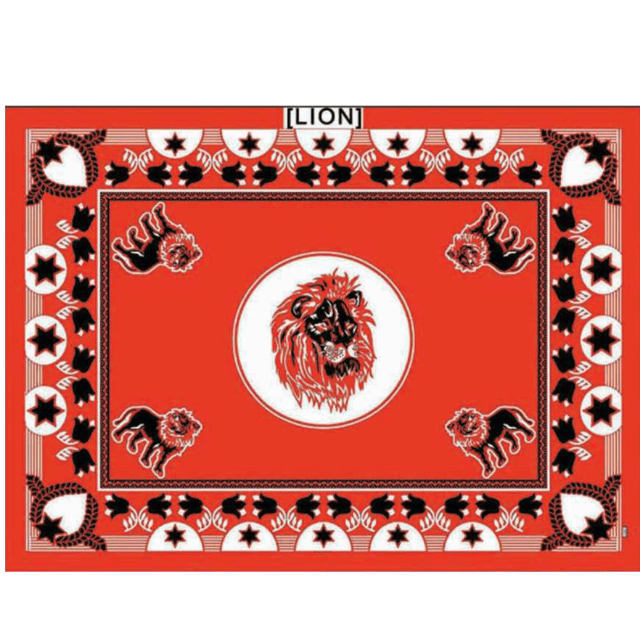 Fabric - Animal Khanga / Lion - Image 6
