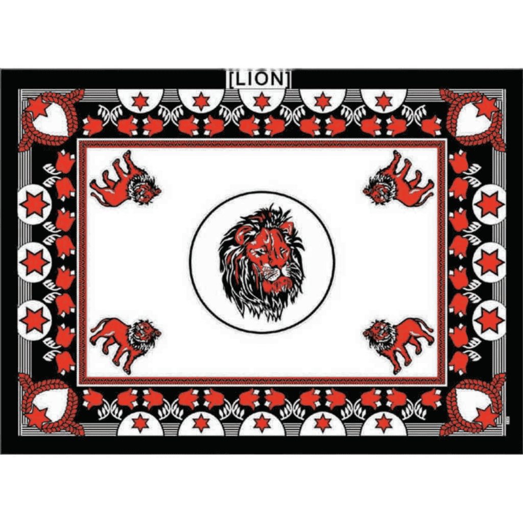 Fabric - Animal Khanga / Lion - Image 3