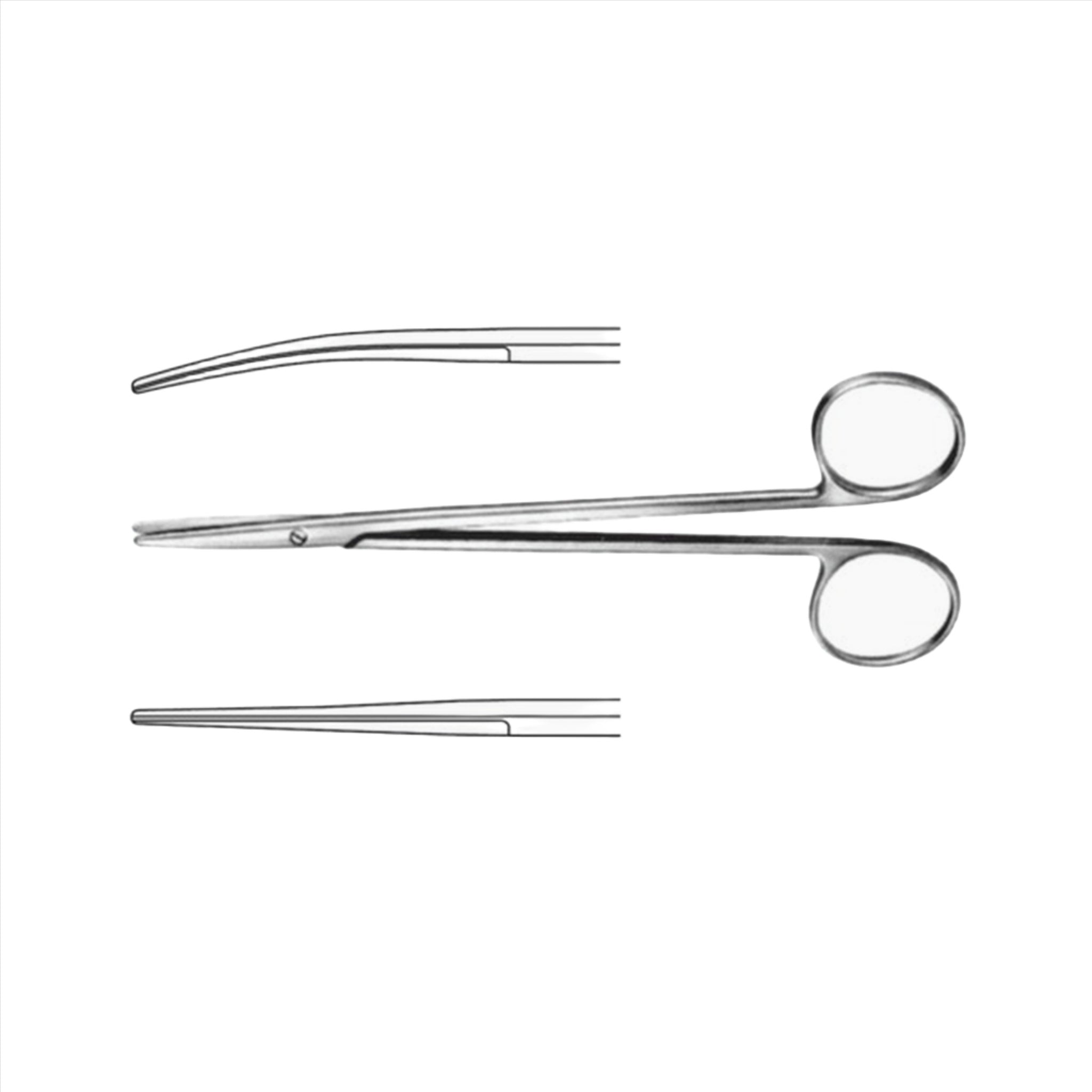 Metzenbaum Scissors – Economy Range (Unfinished, Sterilisable, Disposable) - Image 2