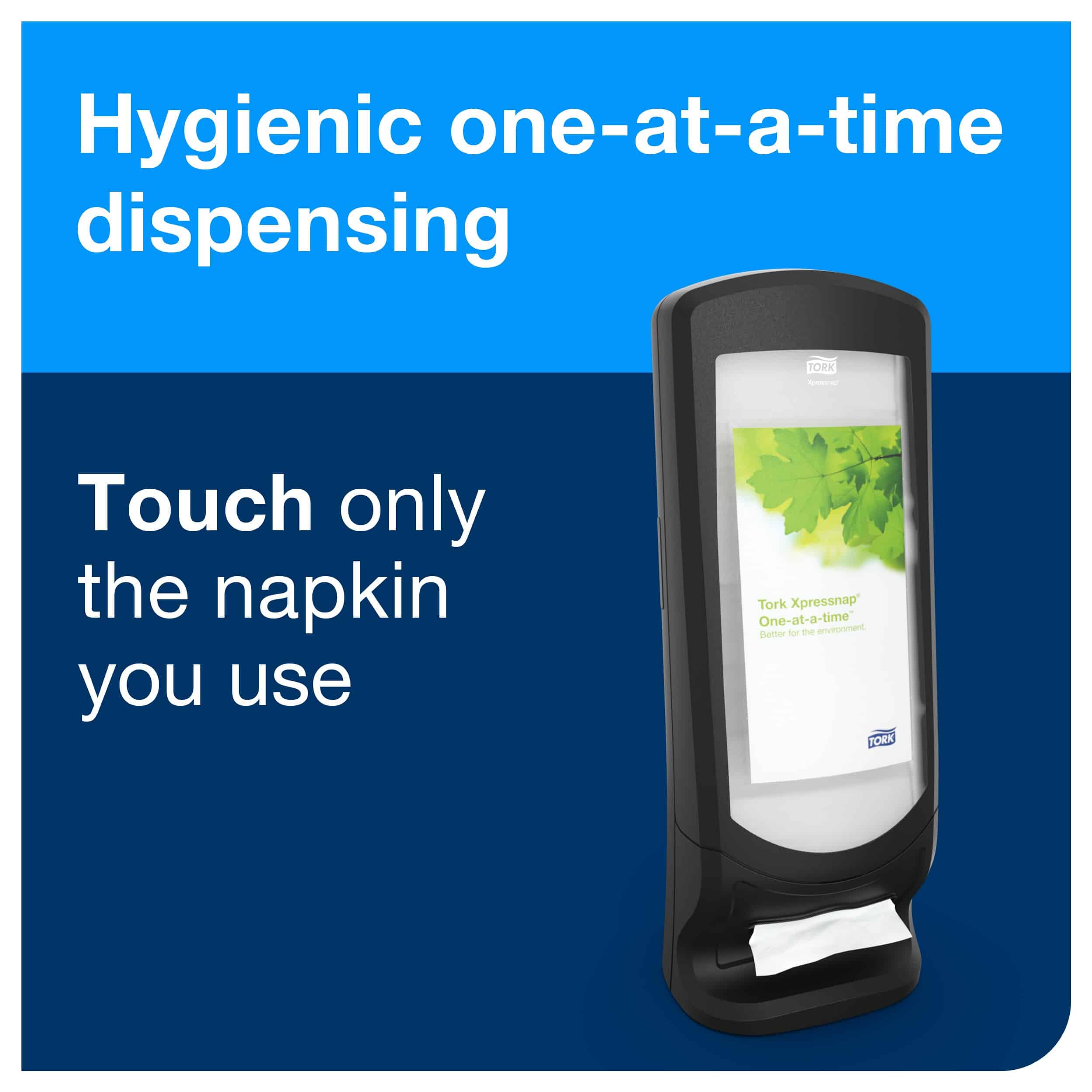 Tork Xpressnap Stand Napkin Dispenser – Black - Image 6