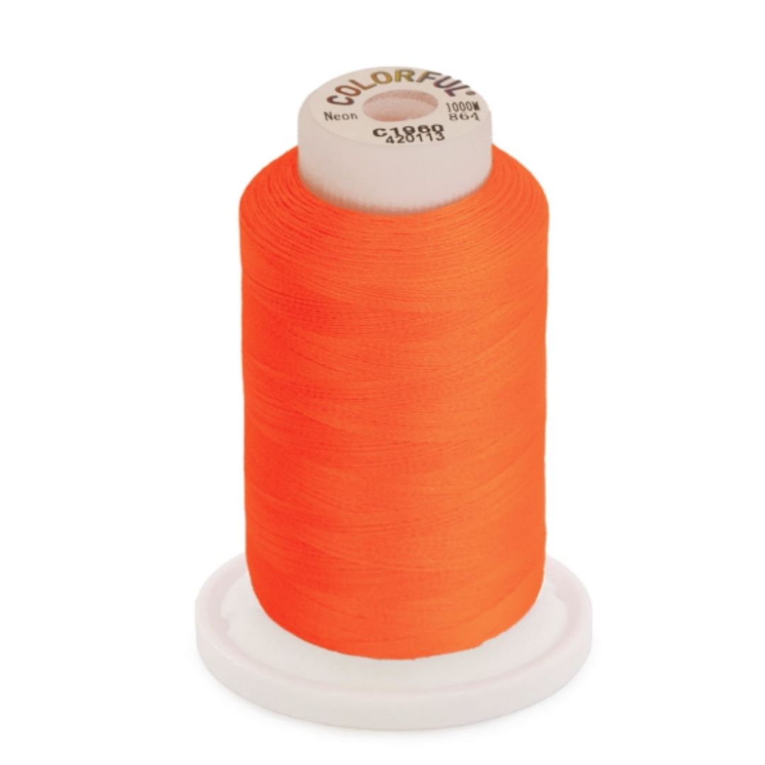 Embroidery Threads - Neon - 1000m - Image 4