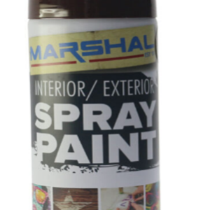 Spray Paint Dark Brown 350ml Marshal