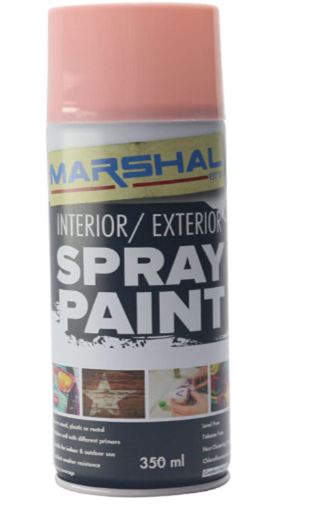 Spray Paint Pink 350ml Marshal