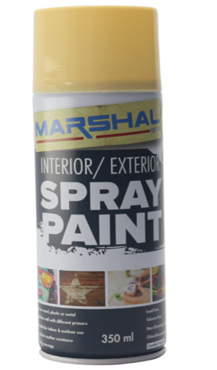 Spray Paint Cream 350ml Marshal