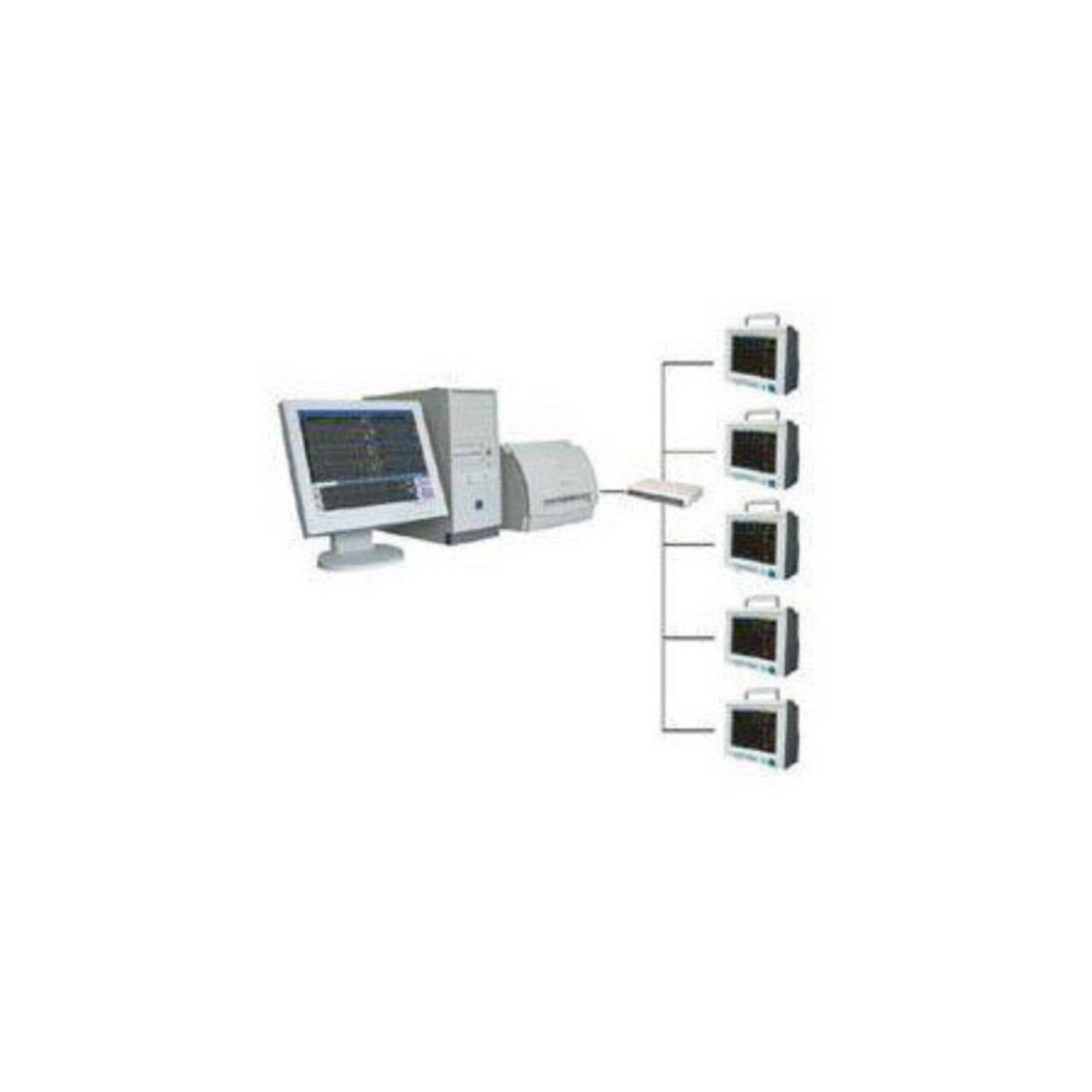 Patient Monitor Contec - NIBP/SpO2/Temp/ECG (Printer optional) - CMS9000 - Image 2