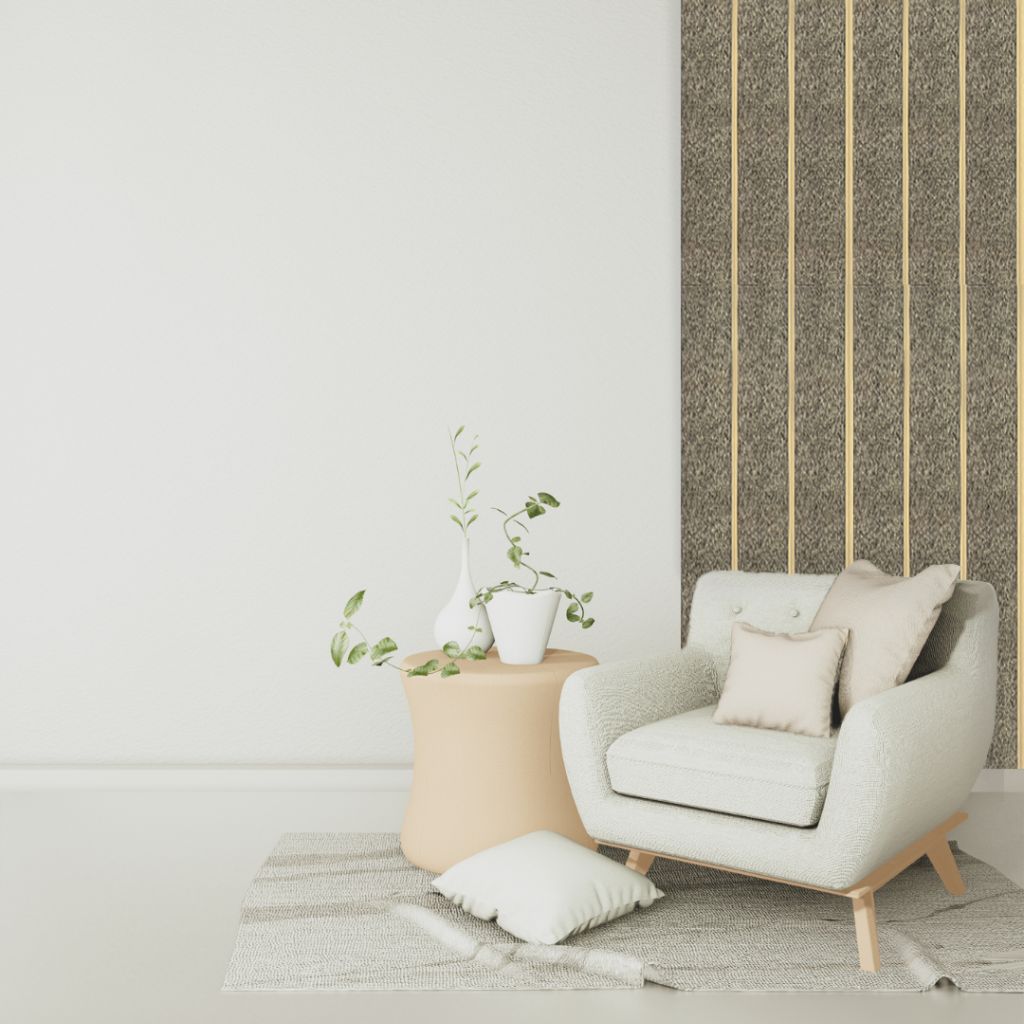 Slatted Indoor Wall Panel - Radiance