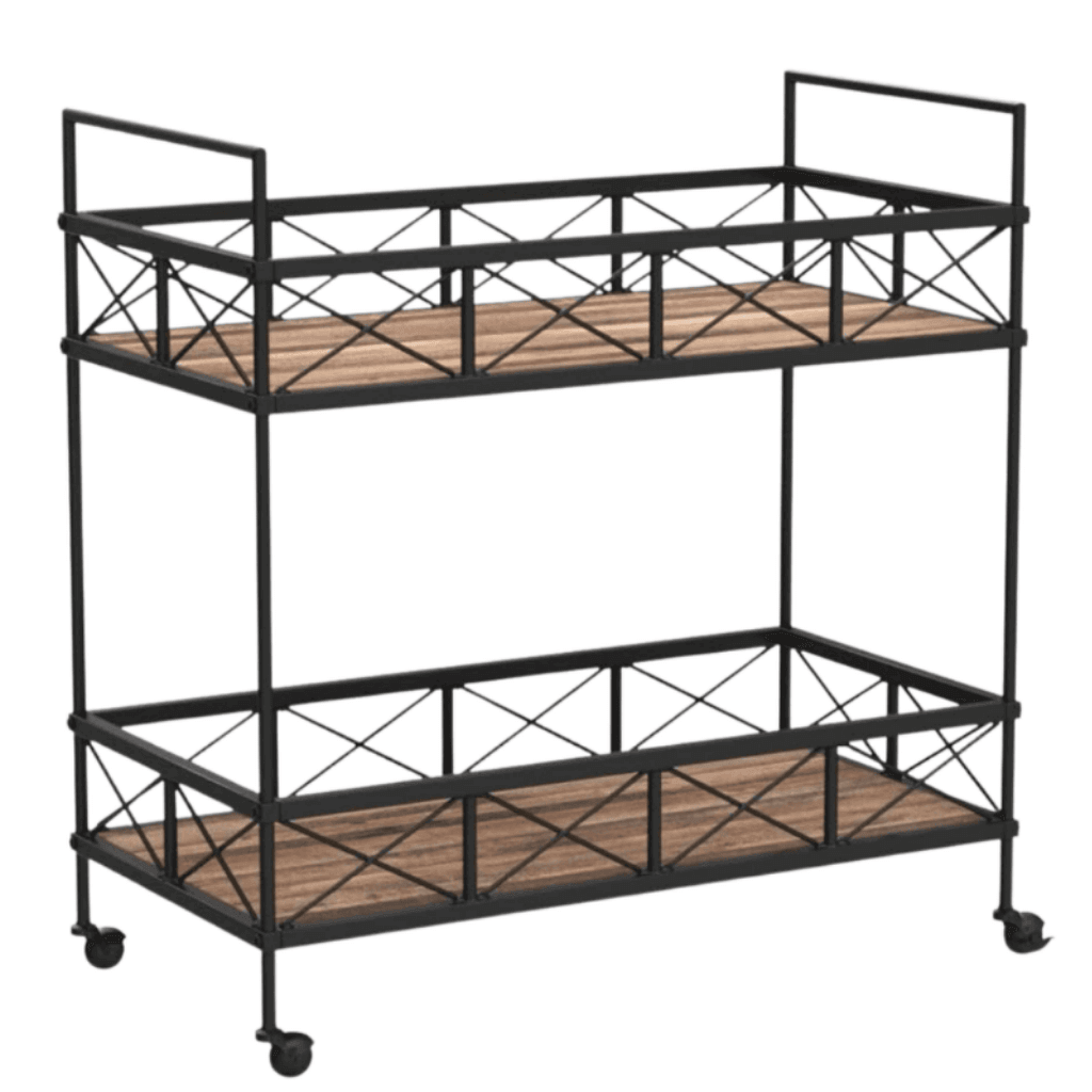 Server Trolley - Sofia Bar Serving Cart - Image 3