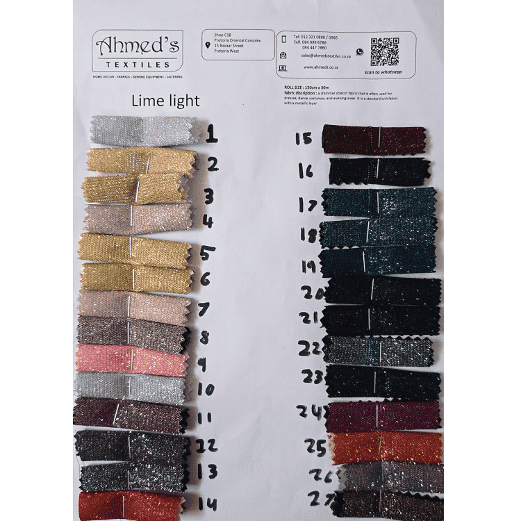 Lime Light - Fabric 150cm - Image 13