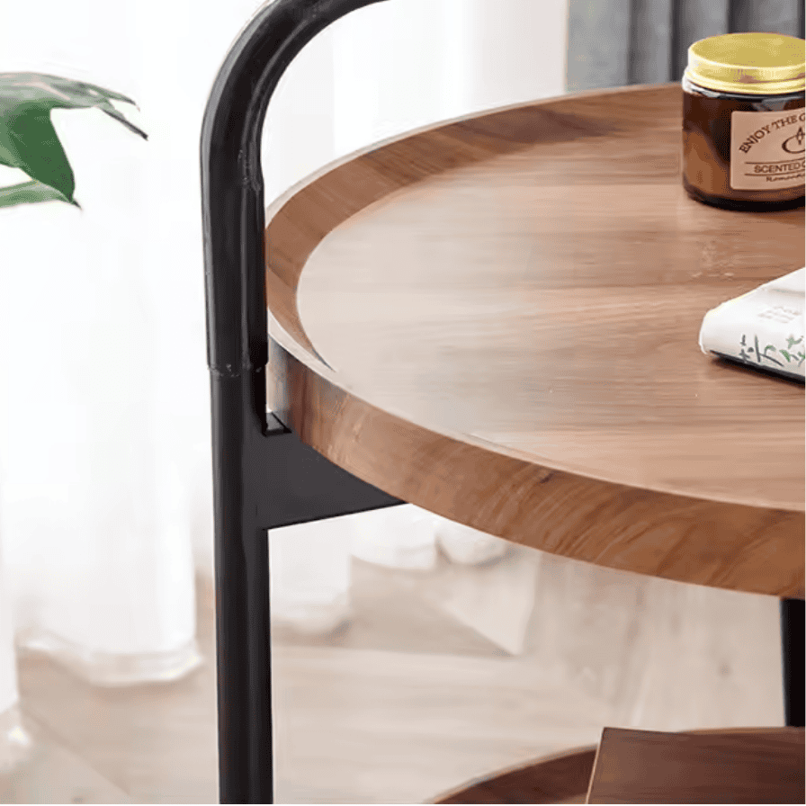 Elegant Wooden Server Trolley - Image 9