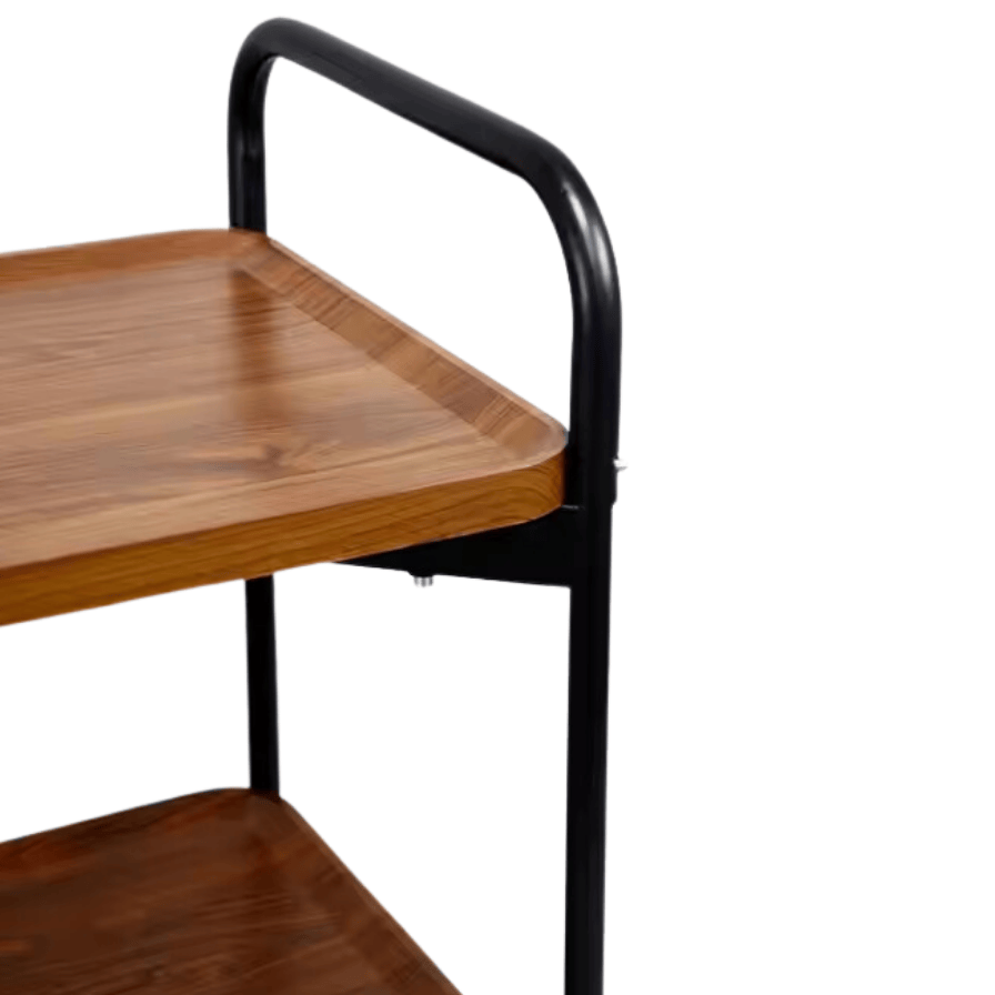 Elegant Wooden Server Trolley - Image 4