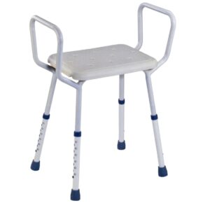 Shower Seat with Armrest - Secure & Comfortable
