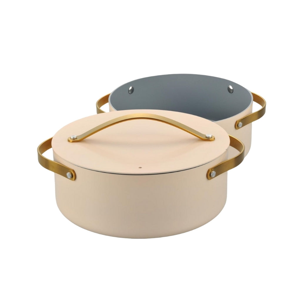 Siena 7-Piece Cookware Set Rose Gold - Image 4