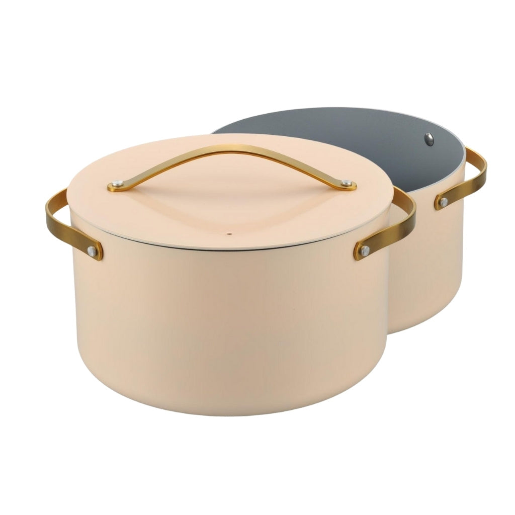 Siena 7-Piece Cookware Set Rose Gold - Image 3