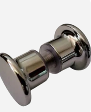 Shower knobs Chrome plated aluminum shower / glass door knobs